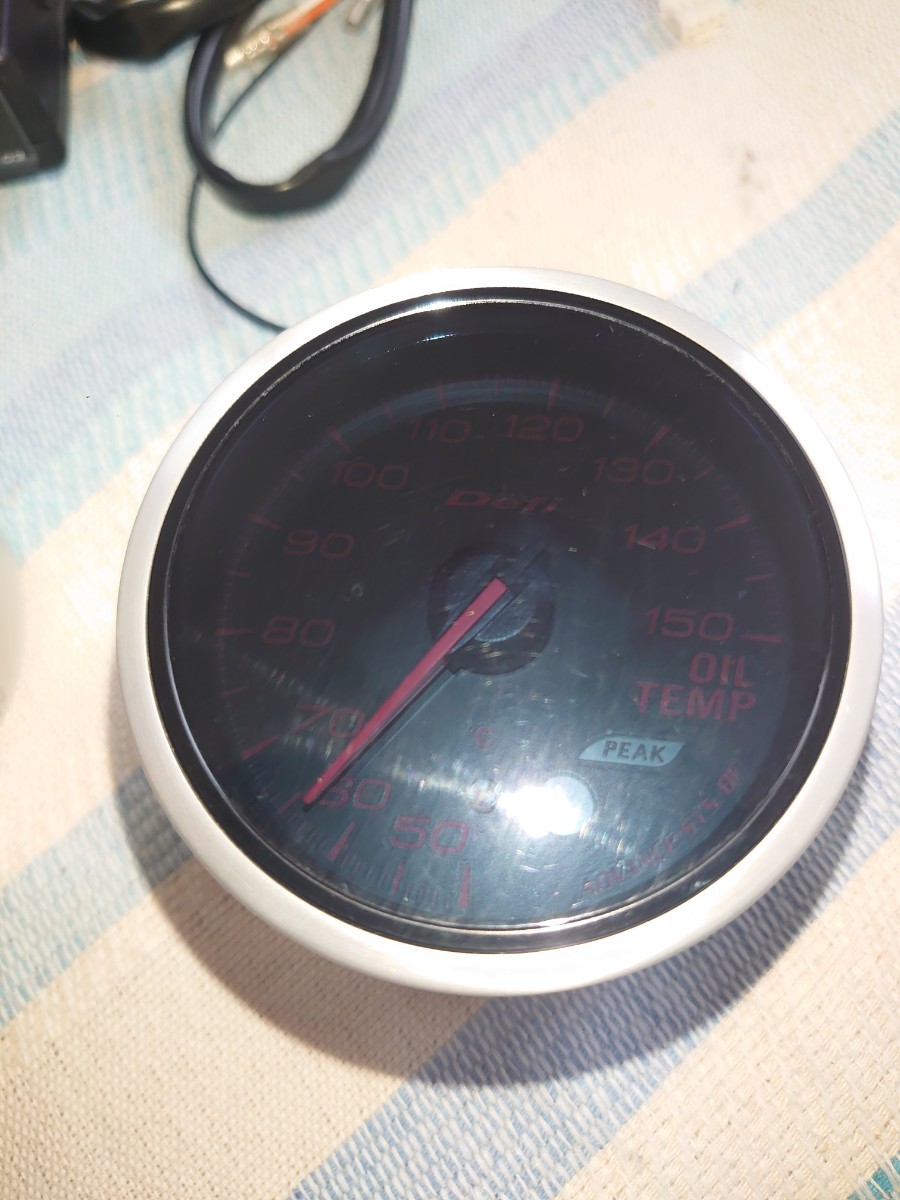 美品!! Defi advance BF レッド 日本精機 追加メータ | JChere