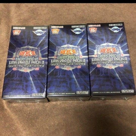 爆買い! KONAMI 24BOX 1カートン リンクブレインズパック3 【完全未
