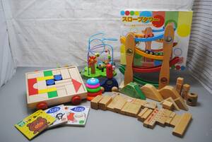 *.69* intellectual training toy various * loading tree / picture book / beads Coaster / slope tower / kind various / toy / baby / baby / details photograph several equipped 