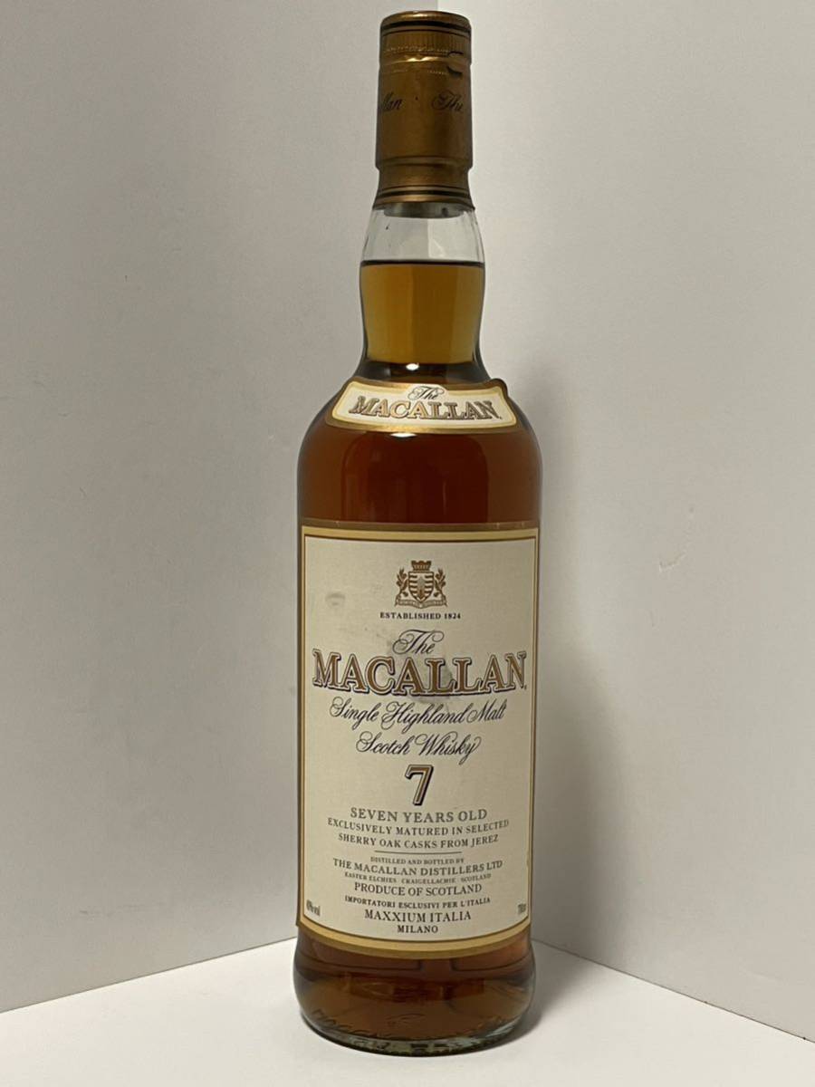 ヤフオク! -「マッカラン 7年」の落札相場・落札価格