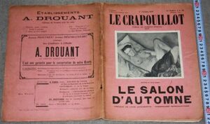 y2442☆ Le Crapouillot　クラプイヨ Le Salon d'Automne　1925　洋書　フランス　パリ　図録　絵　アート