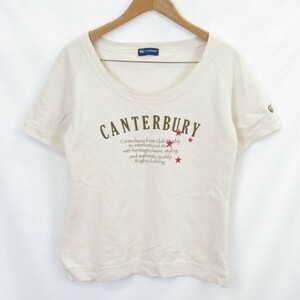 CANTERBURY sweat T-shirt size lady's L/ canterbury 0704