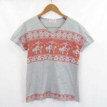 Americana green label relaxing別注 ノルディック Vネック Tシャツ/アメリカーナ 0102_画像1