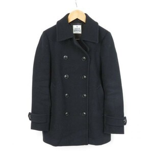 BEAUTY&YOUTH UNITED ARROWS HAMILTON LAMBWOOL pea coat size lady's M/ United Arrows 1103