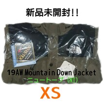 新品未開封!　19AW THE NORTH FACE ノースフェイス ND91930 GORE-TEX Mountain Down JKT マウンテンダウンジャケット ニュートープ XS 完売_画像5