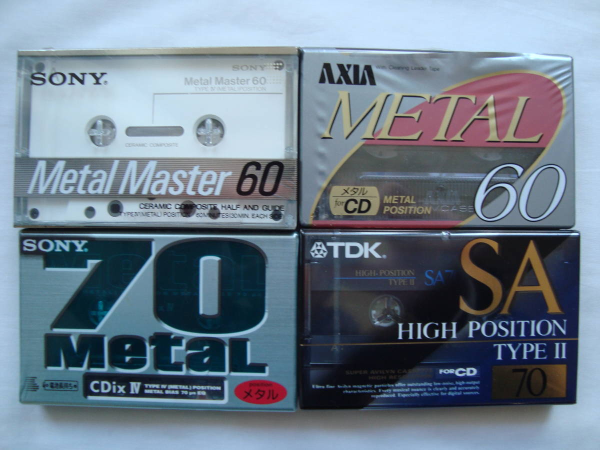 ヤフオク! -「axia メタルテープ」(カセットテープ) の落札相場・落札価格