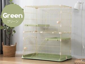  cat cage 2 step pet cage pet accessories cat supplies green cat cage pet accessories 
