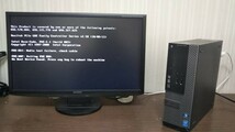 HK1152 DELL OPTIPLEX 3020 Core i3/メモリ4GB HDD無し オプティプレックス デル ディスクトップPC 通電＆起動OK 現状品 _画像6