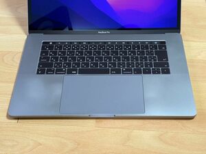 MacBook Pro 15インチ 2017 Core i7 メモリ16G SSD512G AMD Radeon Pro 560