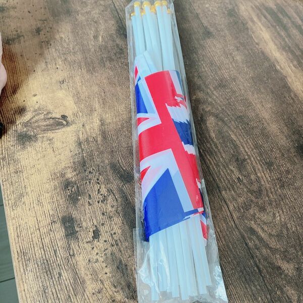 英国スティックフラグイギリス 国旗 旗 手持ち旗 オシャレ