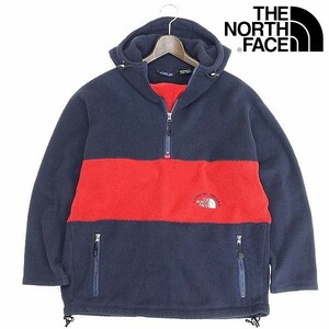 ヴィンテージ 90's◆THE NORTH FACE ノースフェイス NL-3213 ARMADILLA フリース ハーフジップ フーデッド プルオーバー ジャケット L