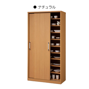  tableware storage shoe rack shoes box entranceway storage final product domestic production sliding door width 92cm high type natural 