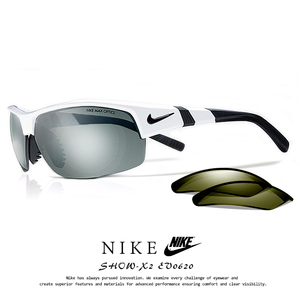 新品 ナイキ サングラス EV0620 101 SHOW-X2 NIKE ミラーレンズ アウトドア 登山 ランニング ev0620 show x2