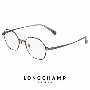 新品 ロンシャン レディース メガネ lo2525lbj 035 longchamp 眼鏡 ジャパンフィット ヘキサゴン 多角形 型 チタン titanium フレーム