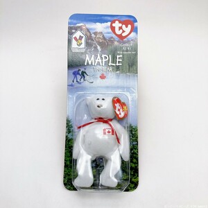 [ unopened / prompt decision / postage 220 jpy ] Beanie babes MAPLE THE BEAR Maple Bear 1999 Ty America McDonald's Novelty No.30324-5