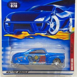 【未開封/送料230円】Hot Wheels 2001 MONSTERS SERIES No.78 TAIL DRAGGER ホットウィール テイル ドラッガー 青／ブルー HTW2205-78 2/2