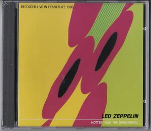 Led Zeppelin / Hotter Than The Hindenburg 1980 1980年フランクフルト公演 レッド・ツェッペリン