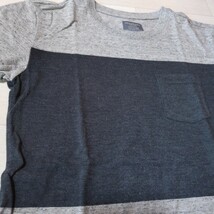 AMERICAN EAGLE アメリカンイーグル 正規品 ポケット Tシャツ US-XS 日本サイズ S 相当 グレー _画像7