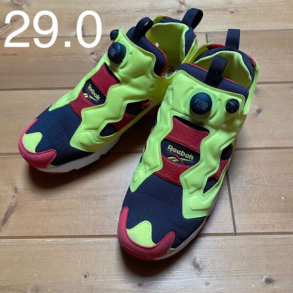 使用少なめ!ポンプフューリー 29.0 リーボック Reebok