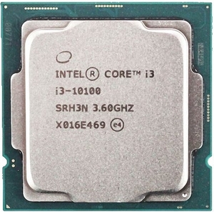 Intel Core i3-10100 SRH3N 4C 3.6GHz 6MB 65W LGA1200 CM8070104291317