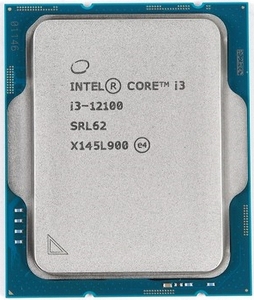 Intel Core i3-12100 SRL62 4C 3.3GHz 12MB 60W LGA1700 CM8071504651012