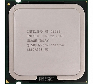 Intel Core 2 Quad Q9300 SLAMX 4C 2.5GHz 3MB 95W LGA775