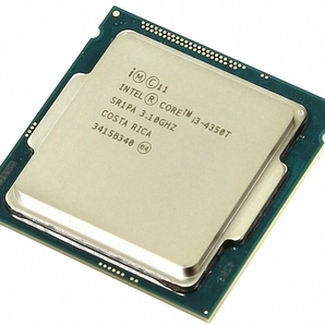 Intel Core i3-4350T SR1PA 2C 3.1GHz 4MB 35W LGA1150 CM8064601481957の画像1