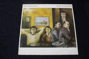 12◎The Nightingales what a carry on　ソノシート付き◎new wave post punk