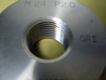 M24*2.0 GR2-IR2　中古品 ミリサイズ　ネジゲージ　リングゲージ_画像4