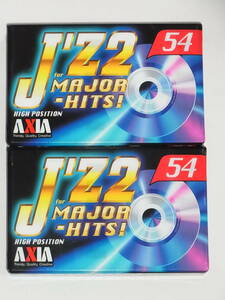 カセットテープ ◎ AXIA J'z2 MAJOR-HITS! ハイポジション 54　往復54分/片面27分 ◎