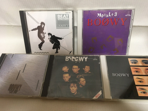 BOOWY★CD5枚セット★「BOOWY」「MORAL86年盤」「BEAT EMOTION」「MORAL+3」「LAST GIGS」 ボウイ