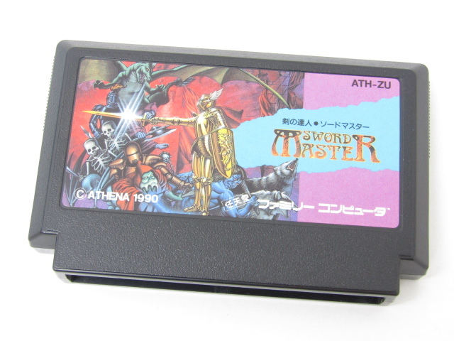 ホワイトブラウン FC ファミコンソフト ソードマスター - 家庭用ゲーム