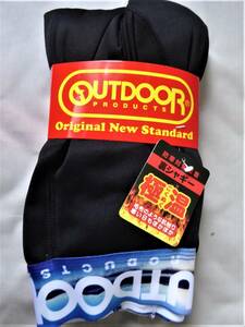 OUTDOOR PRODUCTS アウトドア プロダクツ 裏起毛 極温 保温 防寒ストレッチ ロングタイツ 　L　黒