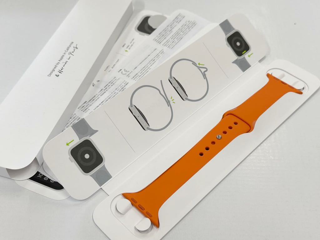 大人気商品 【新品】Apple Watch HERMES スポーツバンド S/M #755