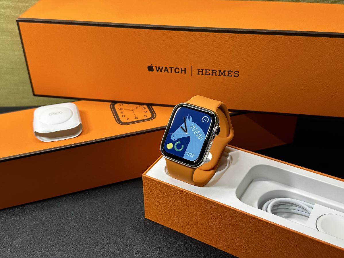 Apple Watch Hermes series4 44mm (バンド3つ) その他 スマートフォン