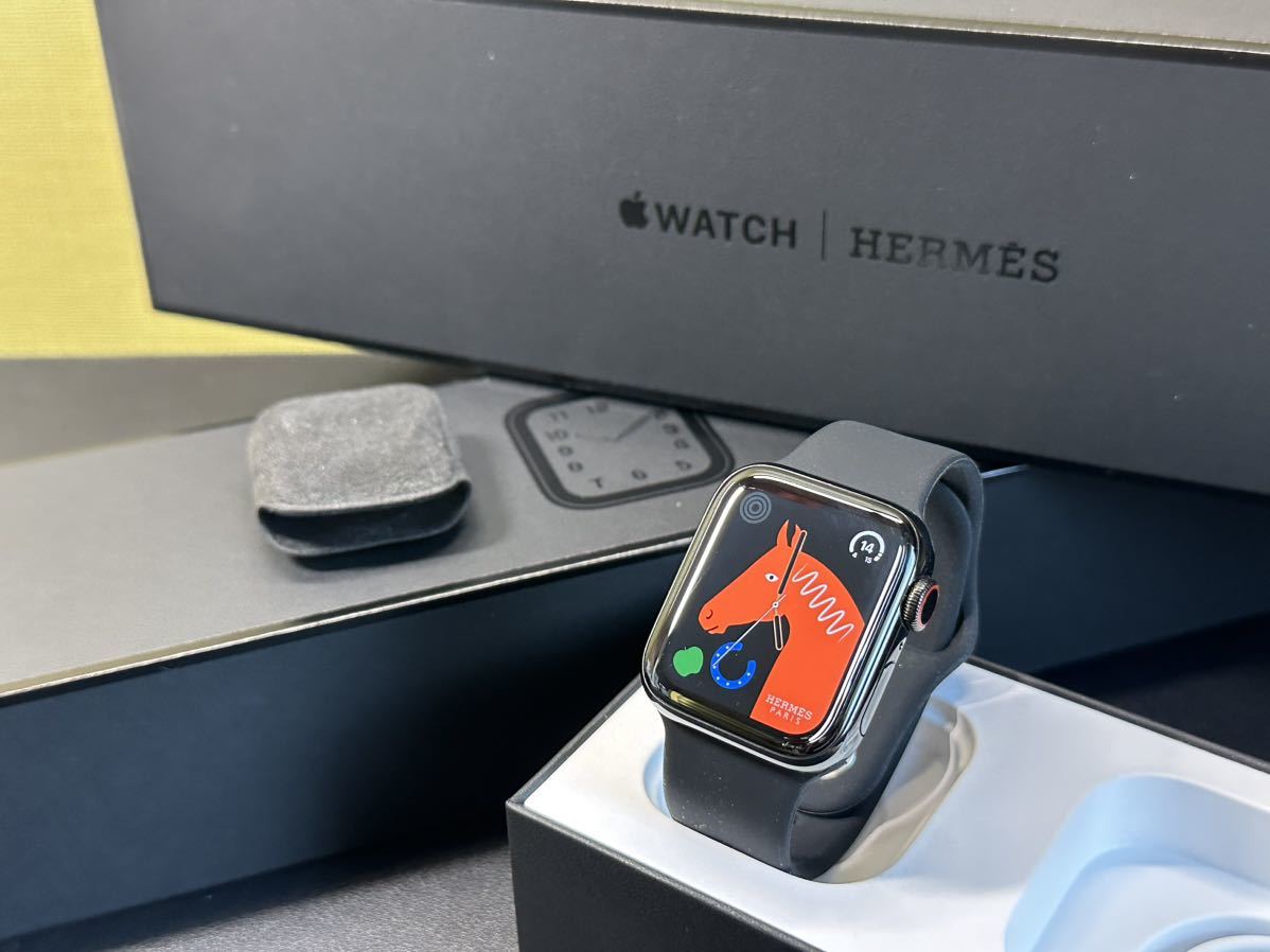 新品未使用 箱・付属品 HERMES エルメス AppleWatchラバーベルト-