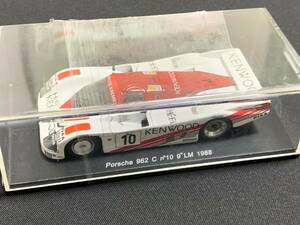 spark　1/43　ポルシェ962C　ケンウッド　#10　LM1988　used 良品　外箱なし