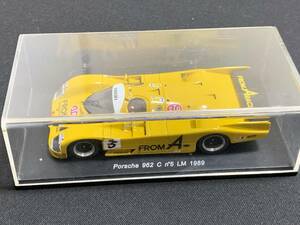 spark　1/43　ポルシェ962C　#5　fromA　LM1989　used 良品　外箱なし