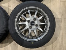 【2302053】新品タイヤ 14インチ 4.5J +45 PCD100 4H + GOODYEAR 155/65R14 2022年 軽自動車 ワゴンR パレット ルークス モコ N-BOX 等_画像4