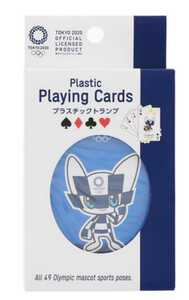 東京オリンピック2020 ミライトワ プラスチック トランプ 公式グッズ 完売 カードゲーム