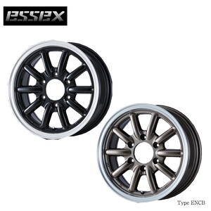 送料無料 エセックス NEO CLASSIC BANANA SPOKE ENCB 16inch 6.5J-16 +38 6H-139.7 (16インチ) 6H139.7 6.5J+38【4本】