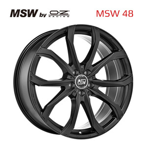 送料無料 MSW MSW48 7.5J-17 +45 5H-108 (17インチ) 5H108 7.5J+45【4本】