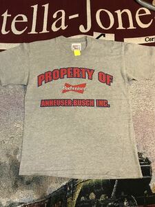 Budweiser Tシャツ　バドワイザー　ミゾーリ州　ラガー　ビール　アメリカ　ビンテージ　企業　USA 世田谷ベース　古着　アメカジ