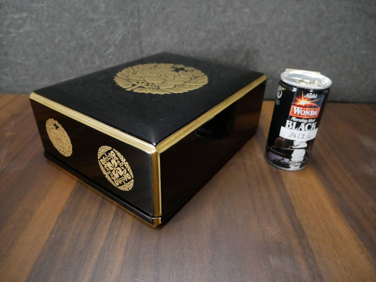 最終値下 収集品 大谷派用 東用 木製本金箔経本箱 4241 camexbolivia.com