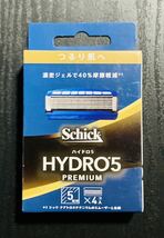 未開封 4コ入 8箱 Schick ハイドロ5 敏感肌 つるり肌へ シック HYDRO5 premium 髭剃り ヒゲソリ 替刃 _画像6