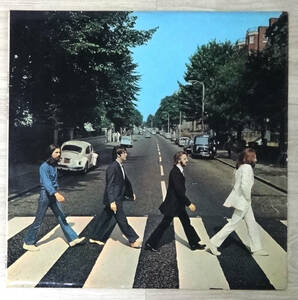 新同! UK Original 初回 APPLE PCS 7088 ABBEY ROAD The Beatles MAT: 2/1+ Misaligned Apple
