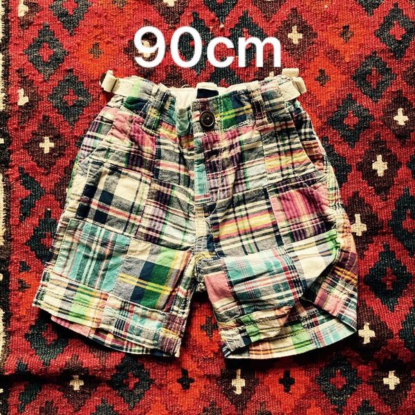 GAP ハーフパンツ　ショートパンツ　90cm パッチワーク