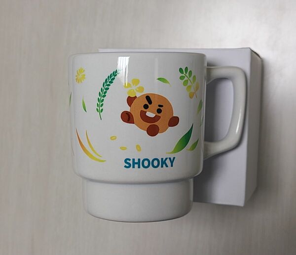 Shooky 爽健美茶 マグカップ BT21 マグカップ