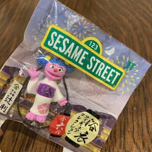 Неокрытый jt tsuji tsuji Sesame Street yukata фигура Tina strap Good Acsessestion Mascot Sesami Street