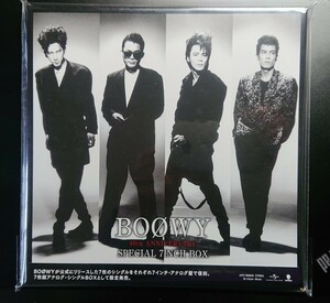 ●BOOWY(氷室京介 布袋寅泰)●SPECIAL 7INCH BOX●40 th ANNIVERSARY●新品未開封●送料無料